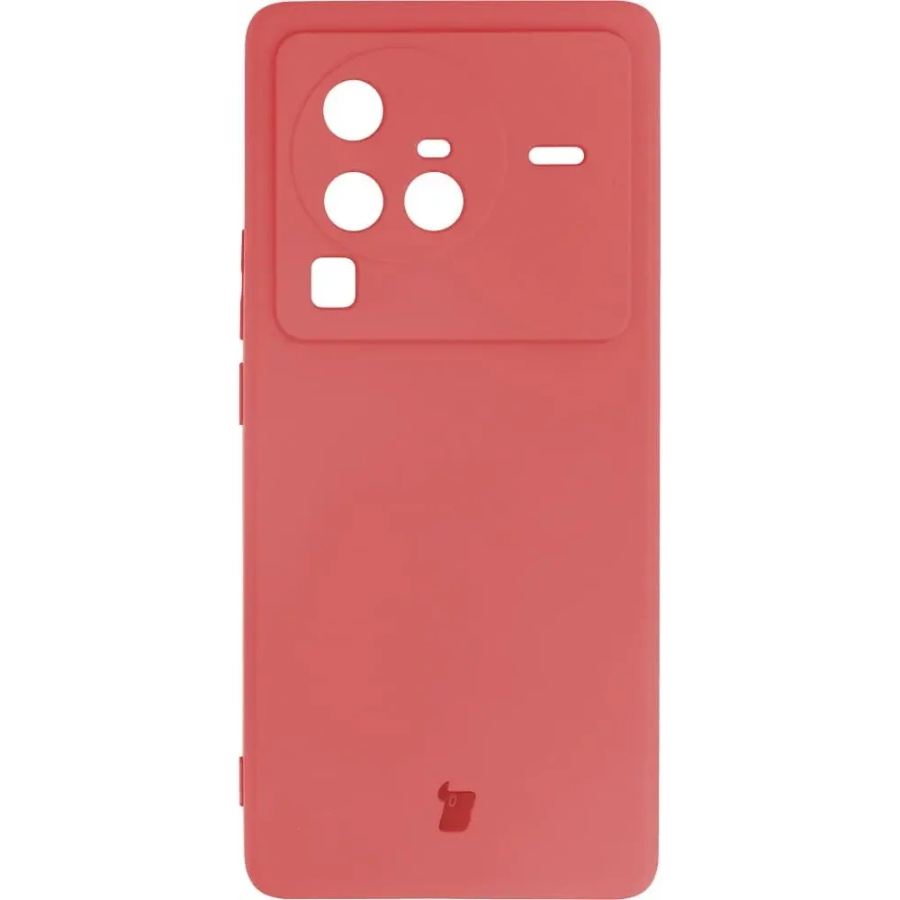 Hurtownia GSM - Etui Bizon Case Silicone Sq pro Vivo X80 Pro tmavě růžové - BIZ1872 - {ean13} - Hurt