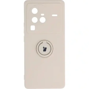 Wholesale Bizon Case Silicone Ring Sq VIVO X80 Pro beige - BIZ1873 - {ean13} - Hurt