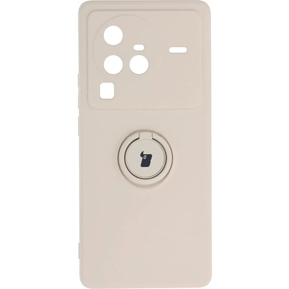 Wholesale Bizon Case Silicone Ring Sq VIVO X80 Pro beige - BIZ1873 - {ean13} - Hurt