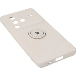 Hurtownia GSM - Etui Bizon Case Silicone Ring Sq pro VIVO X80 Pro béžové - BIZ1873 - {ean13} - Hurt