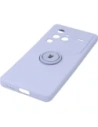 Hurtownia GSM - Etui Bizon Case Silicone Ring Sq pro VIVO X80 Pro jasnofialové - BIZ1874 - {ean13} - Hurt
