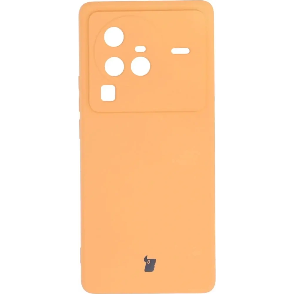 Wholesale Bizon Case Silicone Sq Vivo X80 Pro orange - BIZ1875 - {ean13} - Hurt