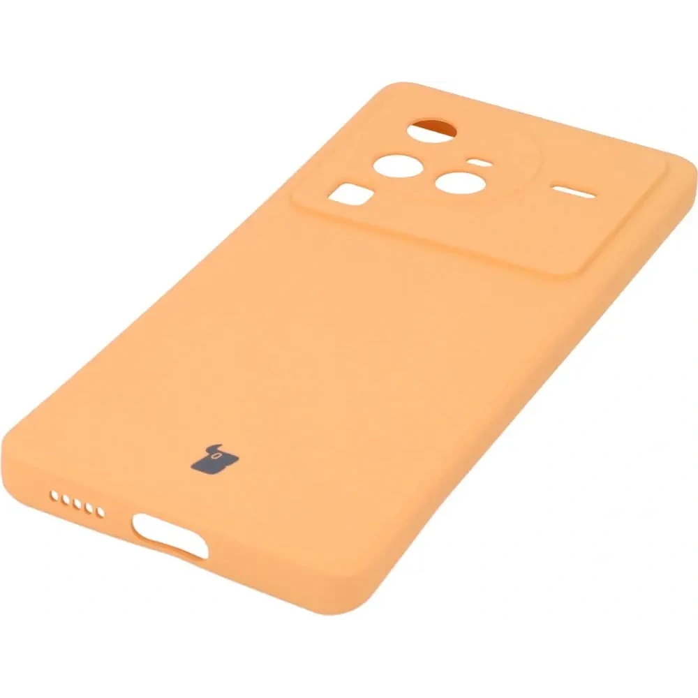 Wholesale Bizon Case Silicone Sq Vivo X80 Pro orange - BIZ1875 - {ean13} - Hurt