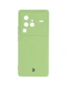 Bizon Case Silicone Sq Vivo X80 Pro light green