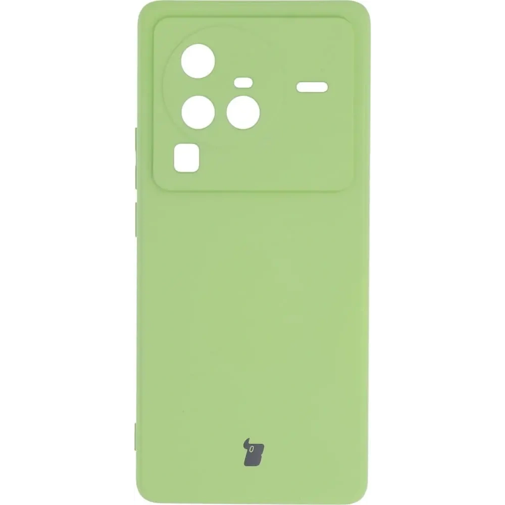 Wholesale Bizon Case Silicone Sq Vivo X80 Pro light green - BIZ1877 - {ean13} - Hurt