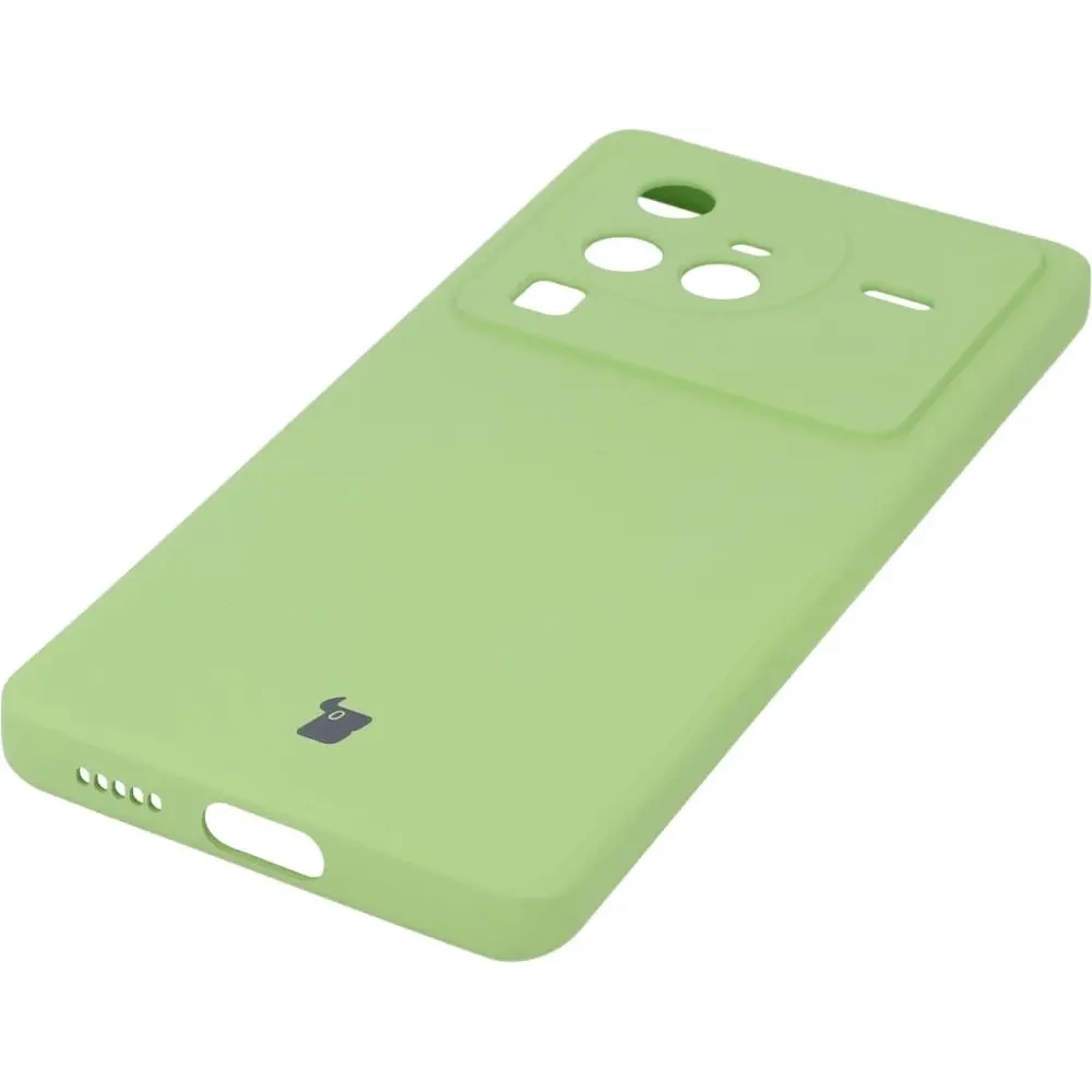 Wholesale Bizon Case Silicone Sq Vivo X80 Pro light green - BIZ1877 - {ean13} - Hurt
