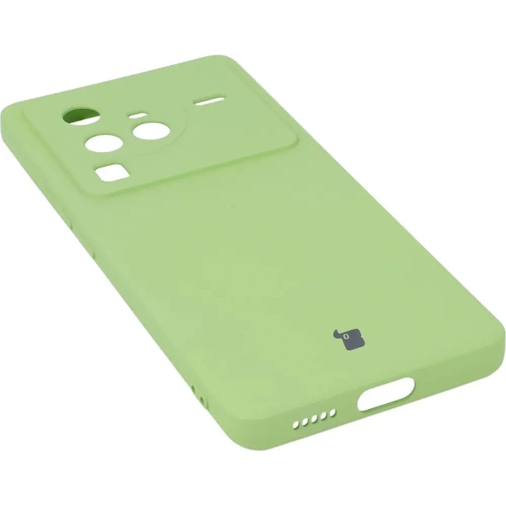 Wholesale Bizon Case Silicone Sq Vivo X80 Pro light green - BIZ1877 - {ean13} - Hurt