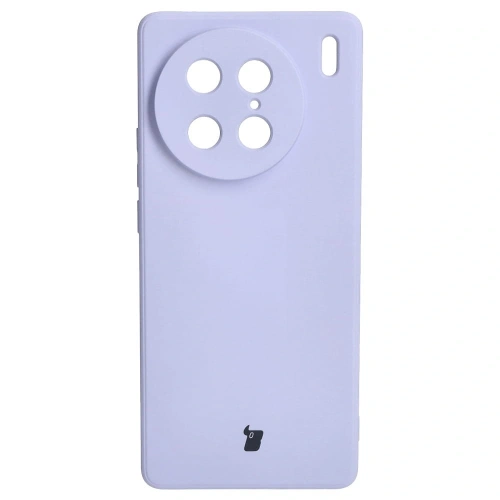 Etui Bizon Case Silicone Sq do VIVO X90 Pro jasnofioletowe