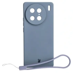 Hurtownia GSM - Etui Bizon Case Silicone Sq pro VIVO X90 Pro šedé - BIZ1885 - {ean13} - Hurt
