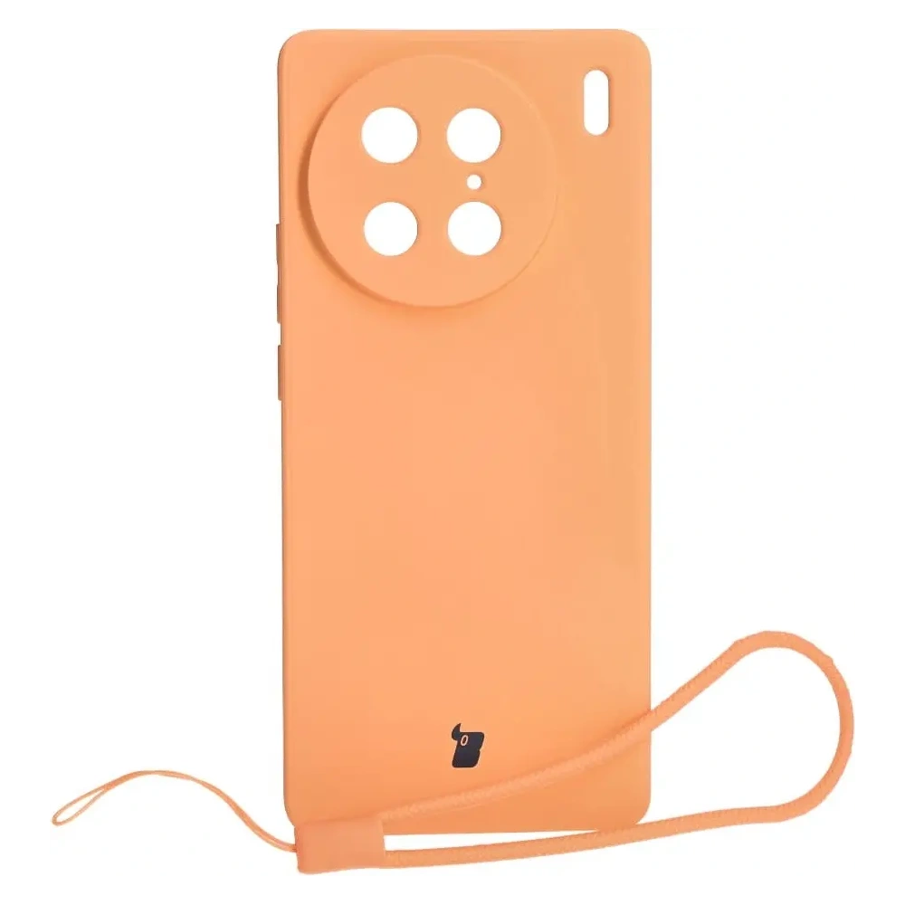 Hurtownia GSM - Etui Bizon Case Silicone Sq pro VIVO X90 Pro oranžové - BIZ1886 - {ean13} - Hurt