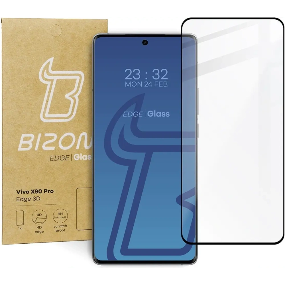 Hurtownia GSM - Tvrzené sklo BIZON Glass Edge 3D pro Vivo X90 Pro - BIZ1888 - {ean13} - Hurt