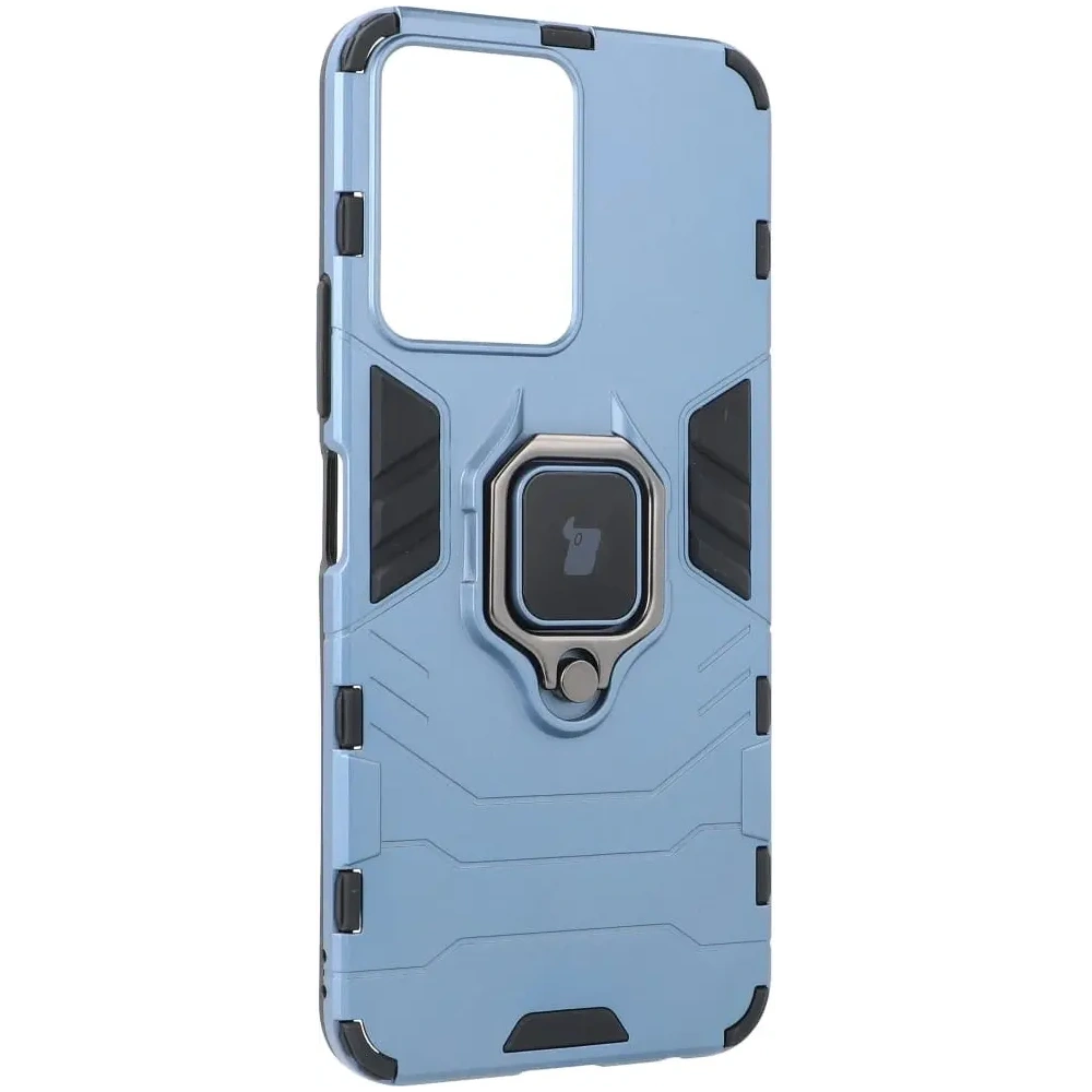 Hurtownia GSM - Etui Bizon Case Armor Ring do VIVO Y16 niebieskie - BIZ1896 - {ean13} - Hurt