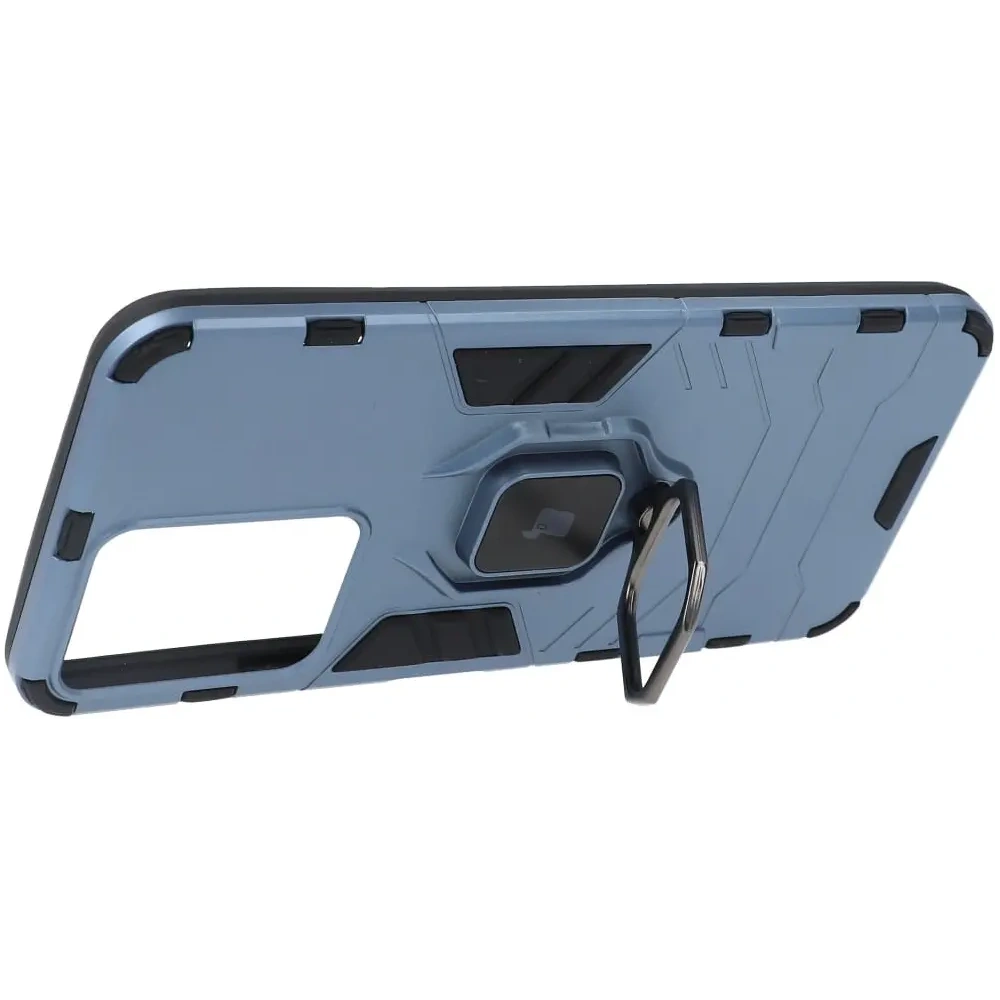 Hurtownia GSM - Etui Bizon Case Armor Ring do VIVO Y16 niebieskie - BIZ1896 - {ean13} - Hurt