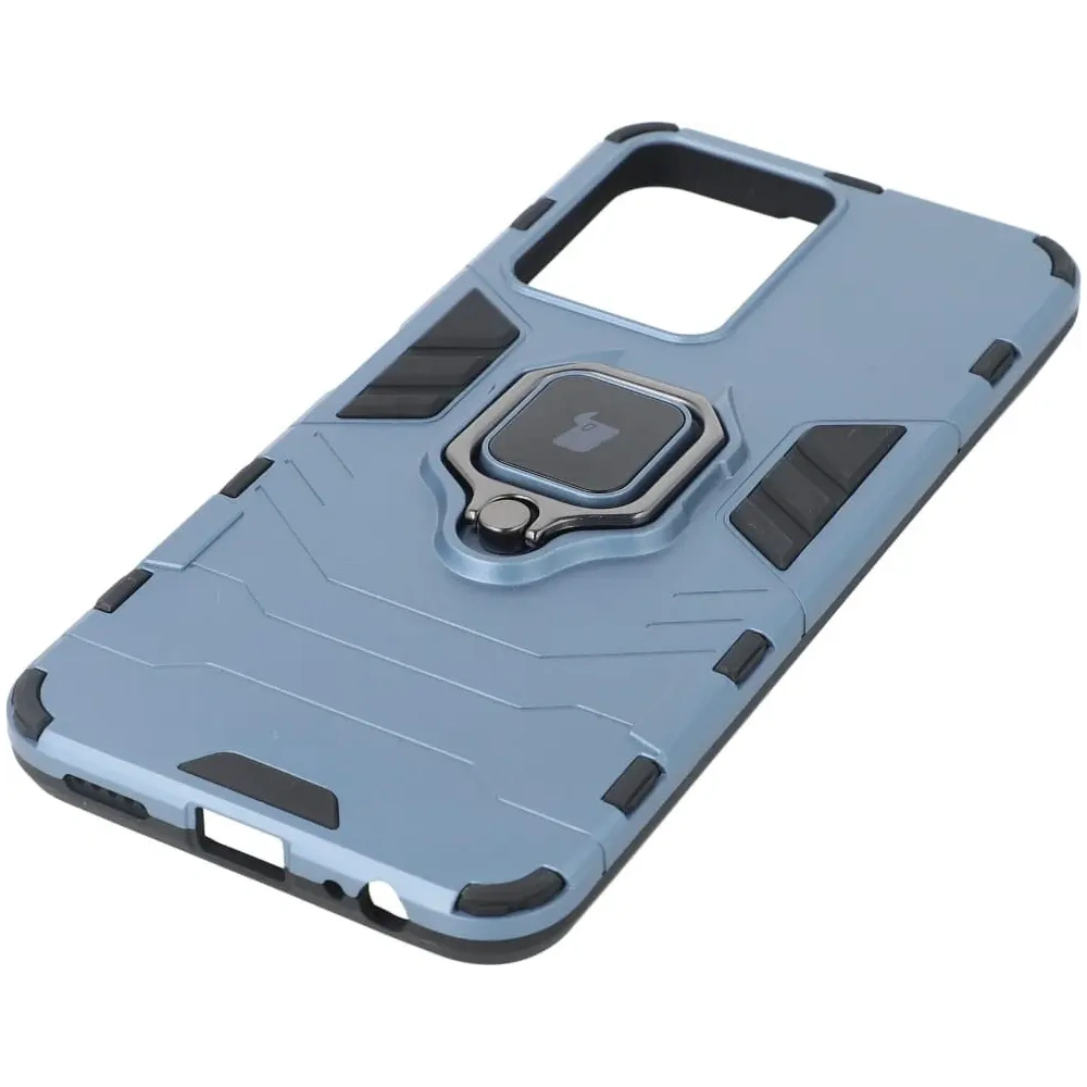 Hurtownia GSM - Etui Bizon Case Armor Ring do VIVO Y16 niebieskie - BIZ1896 - {ean13} - Hurt
