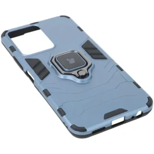 Etui Bizon Case Armor Ring do VIVO Y16 niebieskie