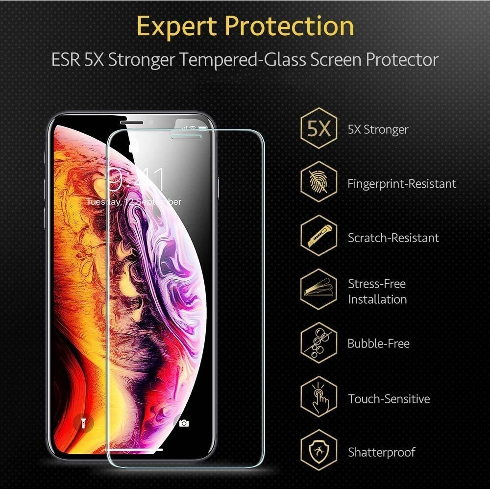Hurtownia GSM - Szkło ESR Screen Shield Apple iPhone 11 Pro Max Clear - ESR118CL - {ean13} - Hurt