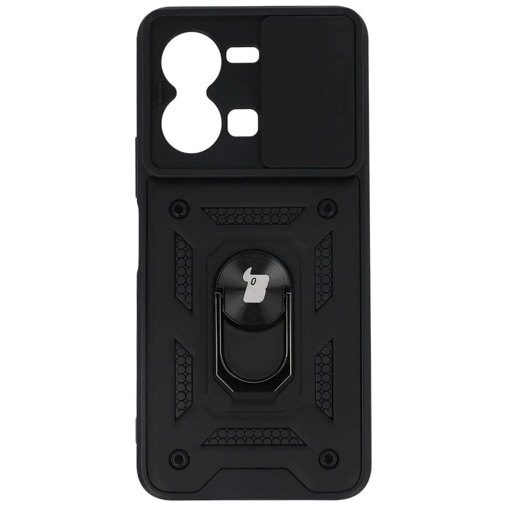 Hurtownia GSM - Pouzdro Bizon Case CamShield Ring pro VIVO Y35 černé - BIZ1901 - {ean13} - Hurt