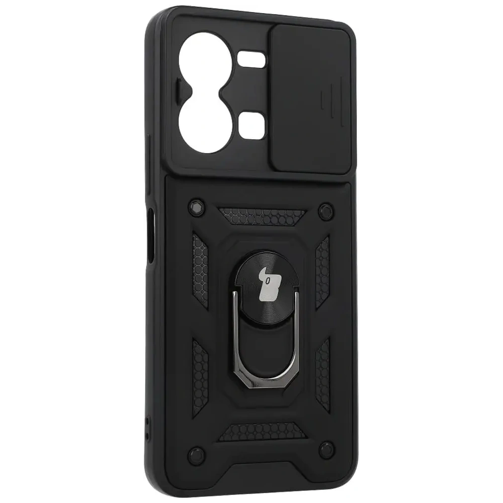 Hurtownia GSM - Pouzdro Bizon Case CamShield Ring pro VIVO Y35 černé - BIZ1901 - {ean13} - Hurt