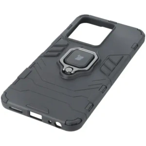 Etui Bizon Case Armor Ring do VIVO Y35/Y22S czarne