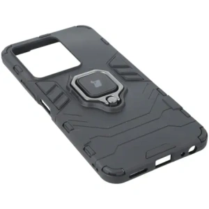 Etui Bizon Case Armor Ring do VIVO Y35/Y22S czarne