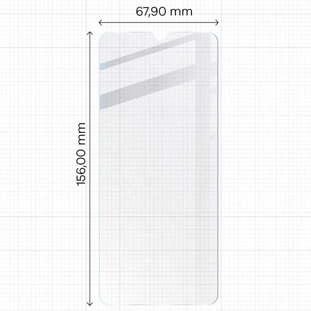 Wholesale Bizon Glass Clear 2 Vivo Y76 5G / Y35 / Y22s / Y16 - BIZ1905 - {ean13} - Hurt