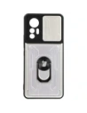 Bizon Case Camshield Kártya Slot Gyűrű Xiaomi 12 Lite fehér