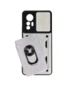 Hurtownia GSM - Etui Bizon Case Camshield Card Slot Ring do Xiaomi 12 Lite bílé - BIZ1909 - {ean13} - Hurt