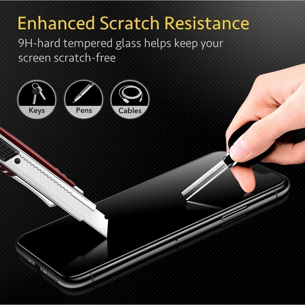 Hurtownia GSM - Szkło ESR Screen Shield 3D Apple iPhone 11 Pro Max Black - ESR121BLK - {ean13} - Hurt