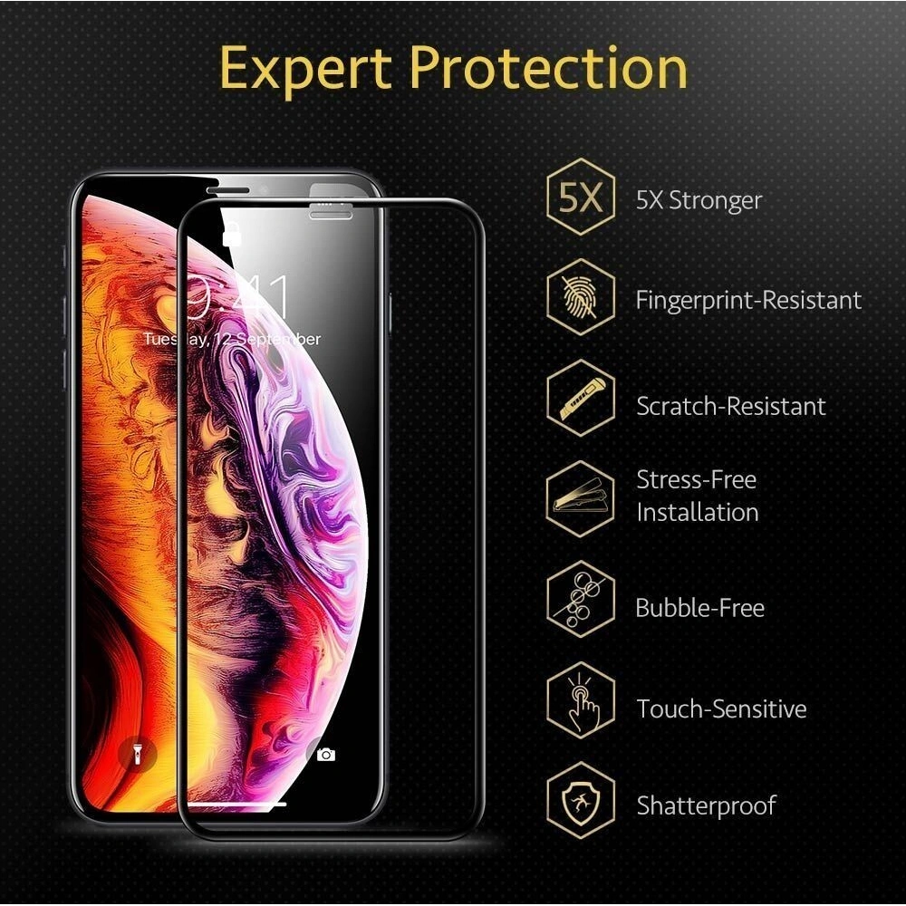 Hurtownia GSM - Szkło ESR Screen Shield 3D Apple iPhone 11 Pro Max Black - ESR121BLK - {ean13} - Hurt
