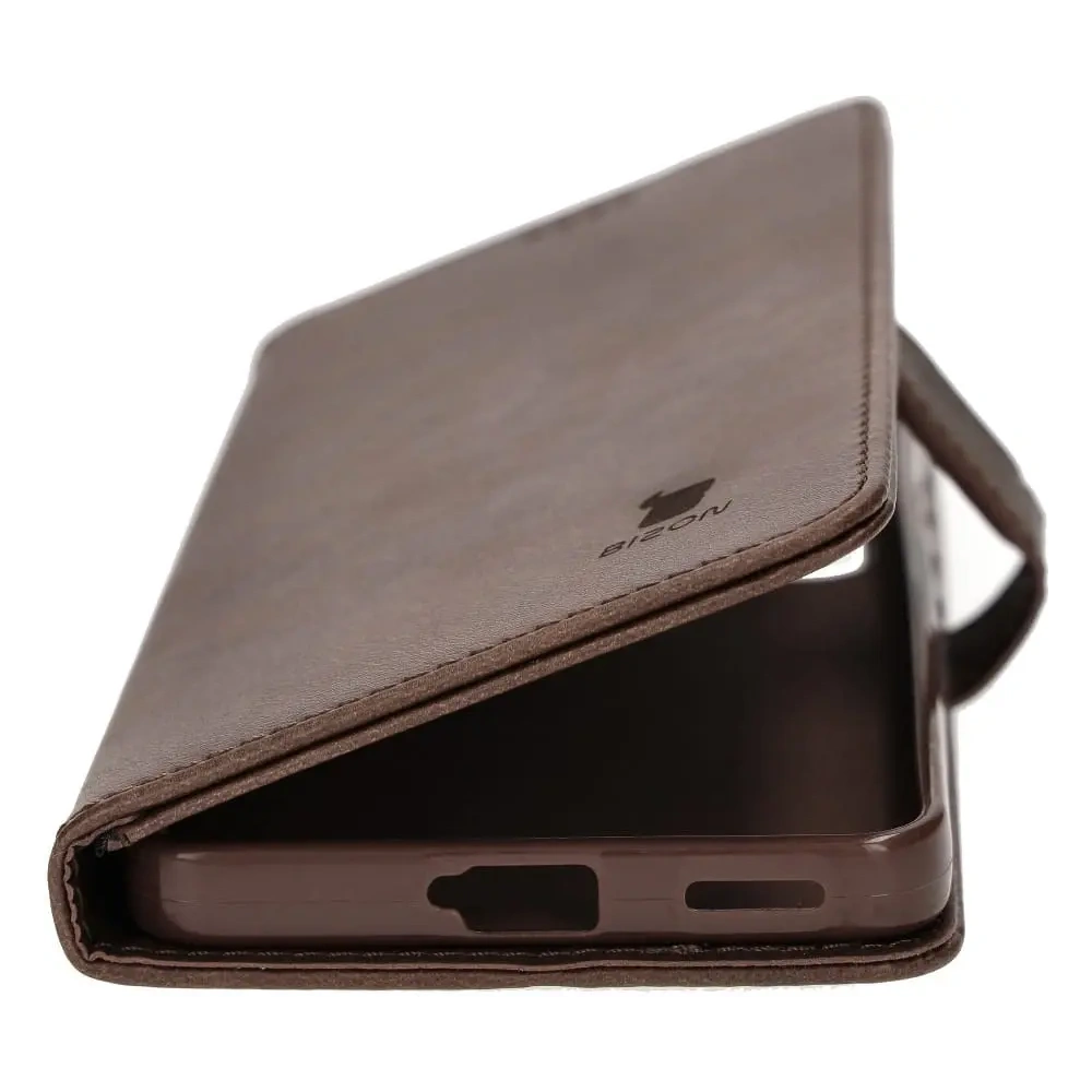 Hurtownia GSM - Bizon Case Wallet Xiaomi 12 Lite sötétbarna - BIZ1912 - {ean13} - Hurt
