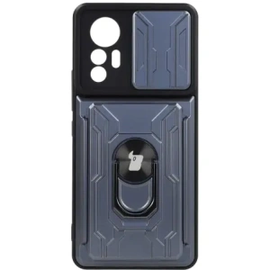 Wholesale Bizon Case Camshield Card Slot Ring Xiaomi 12 Lite grey - BIZ1913 - {ean13} - Hurt
