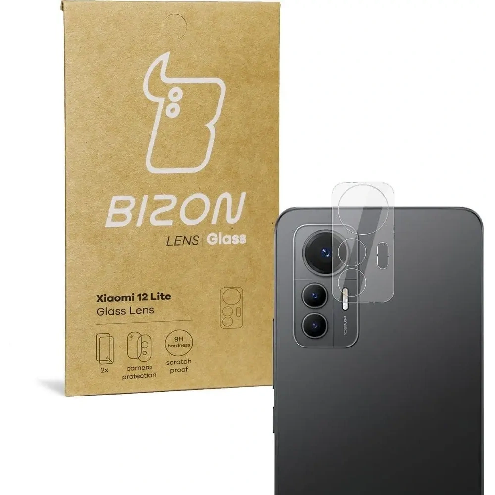 Wholesale Bizon Glass Lens Xiaomi 12 Lite [2 PACK] - BIZ1914 - {ean13} - Hurt