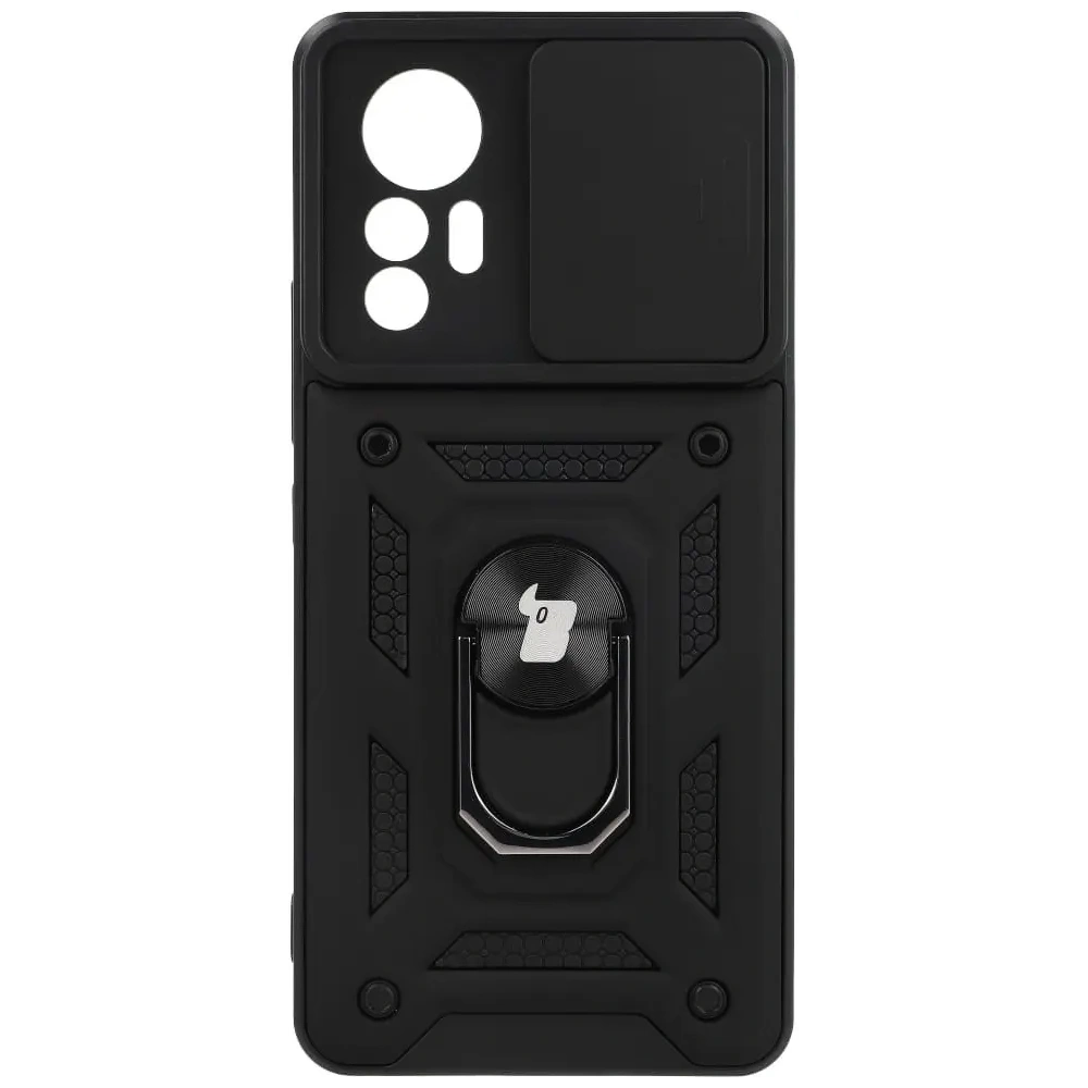 Hurtownia GSM - Bizon Case CamShield Ring Xiaomi 12 Lite fekete - BIZ1915 - {ean13} - Hurt