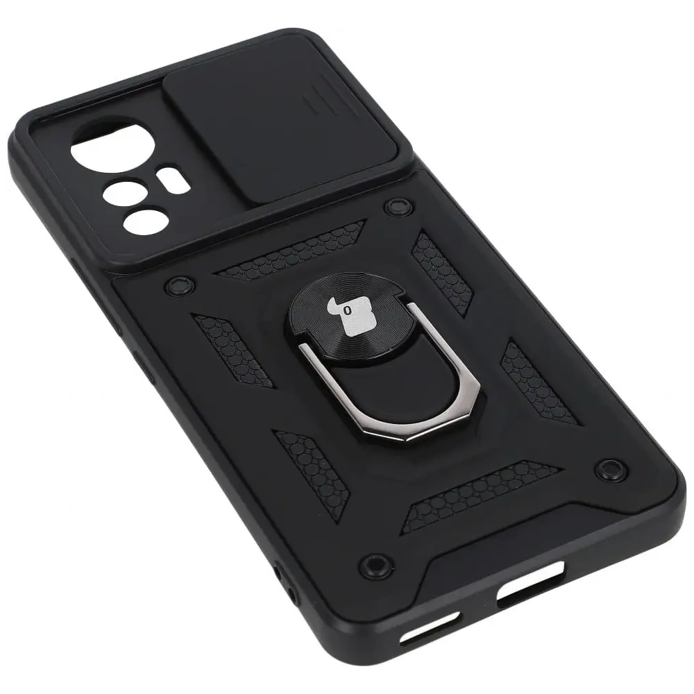 Hurtownia GSM - Bizon Case CamShield Ring Xiaomi 12 Lite fekete - BIZ1915 - {ean13} - Hurt