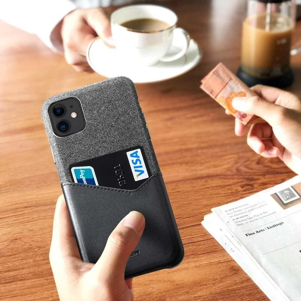 Wholesale ESR Metro Wallet Apple iPhone 11 Black - ESR123BLK - {ean13} - Hurt