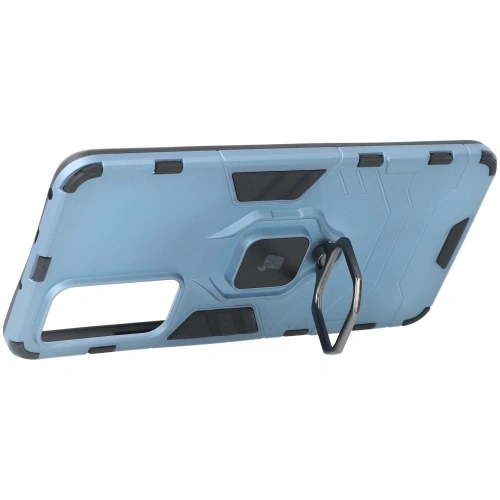 Etui Bizon Case Armor Ring do Xiaomi 12 Lite niebieskie