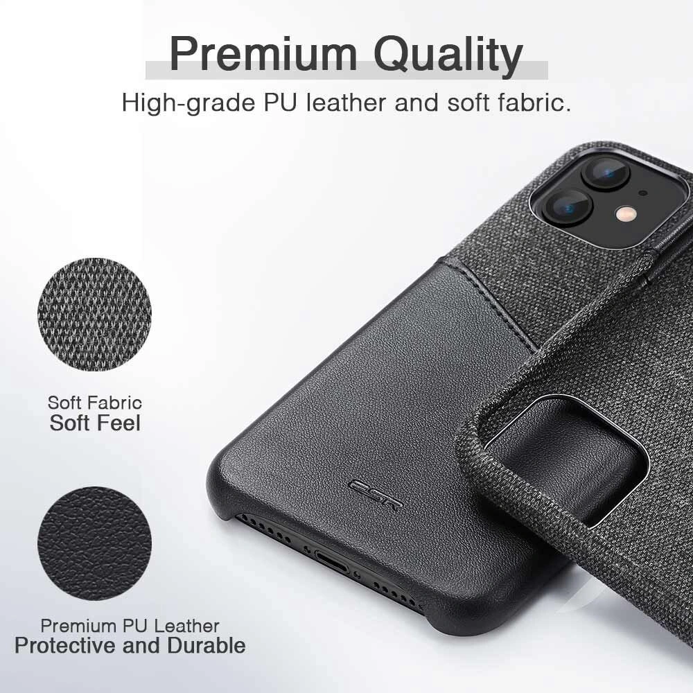 Hurtownia GSM - Etui ESR Metro Wallet Apple iPhone 11 Black - ESR123BLK - {ean13} - Hurt