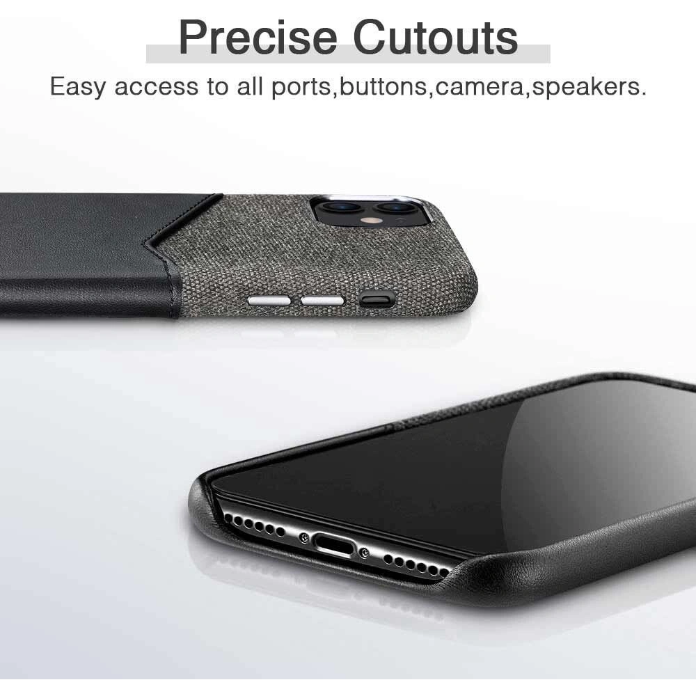 Wholesale ESR Metro Wallet Apple iPhone 11 Black - ESR123BLK - {ean13} - Hurt