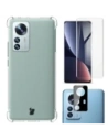 Hurtownia GSM - Etui + 2x folia + obiektyw Bizon Case Clear Pack do Xiaomi 12 Pro przezroczyste - BIZ1918 - {ean13} - Hurt