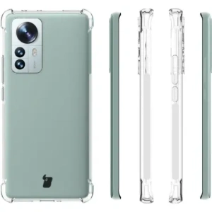 Hurtownia GSM - Etui + 2x fólie + objektiv Bizon Case Clear Pack pro Xiaomi 12 Pro průhledné - BIZ1918 - {ean13} - Hurt