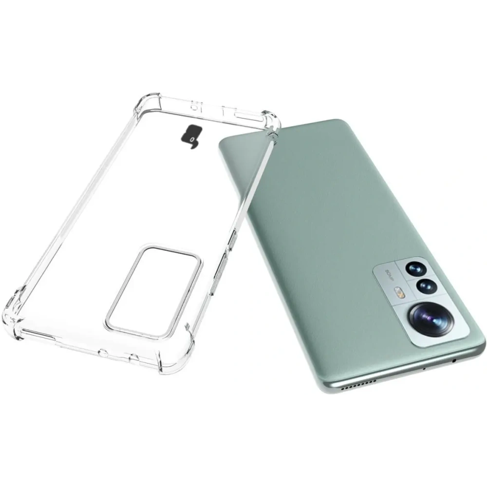Hurtownia GSM - Etui + 2x folia + obiektyw Bizon Case Clear Pack do Xiaomi 12 Pro przezroczyste - BIZ1918 - {ean13} - Hurt