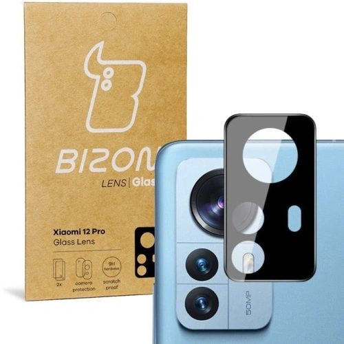 Szkło na aparat Bizon Glass Lens do Xiaomi 12 Pro [2 PACK]