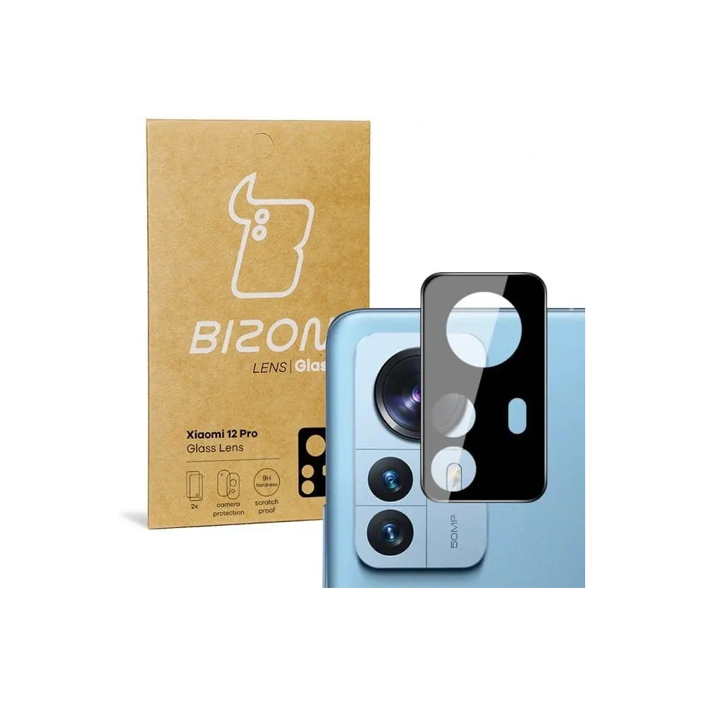 Hurtownia GSM - Szkło na aparat Bizon Glass Lens do Xiaomi 12 Pro [2 PACK] - BIZ1919 - {ean13} - Hurt