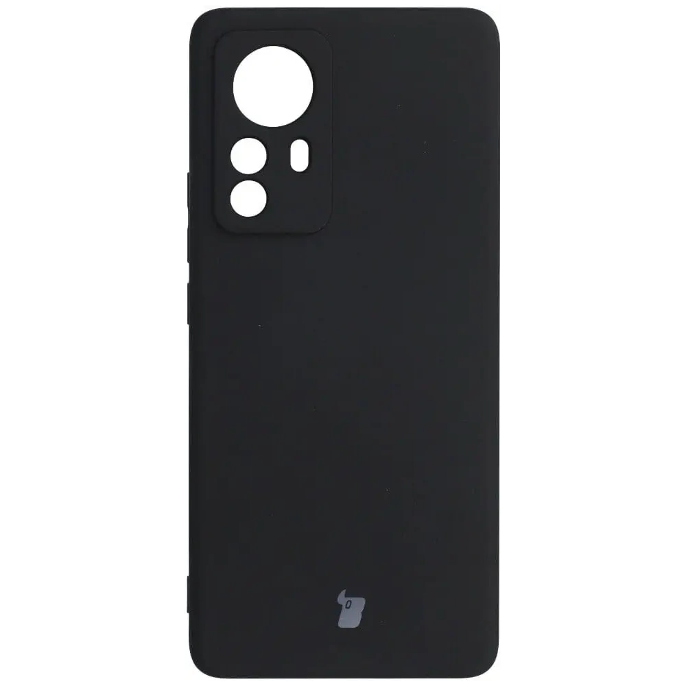 Hurtownia GSM - Etui Bizon Case Silicone do Xiaomi 12 Pro czarne - BIZ1920 - {ean13} - Hurt