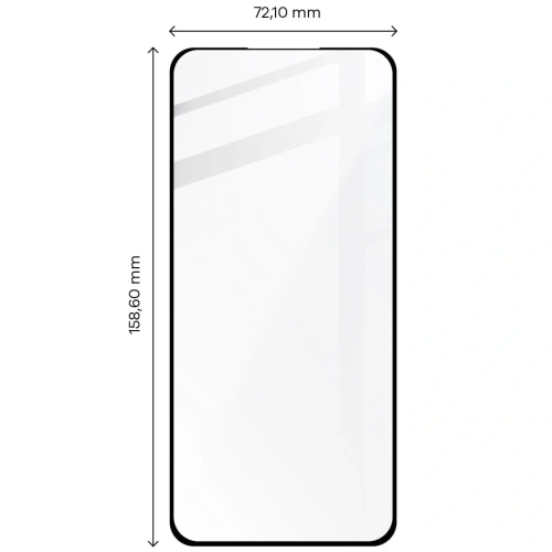 Szkło hartowane Bizon Glass Edge 3D do Xiaomi 12 Pro