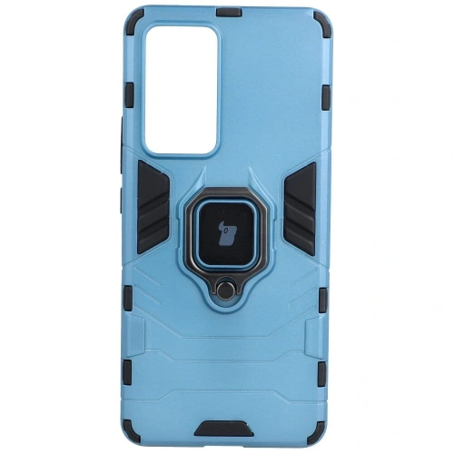 Etui Bizon Case Armor Ring do Xiaomi 12 Pro niebieskie