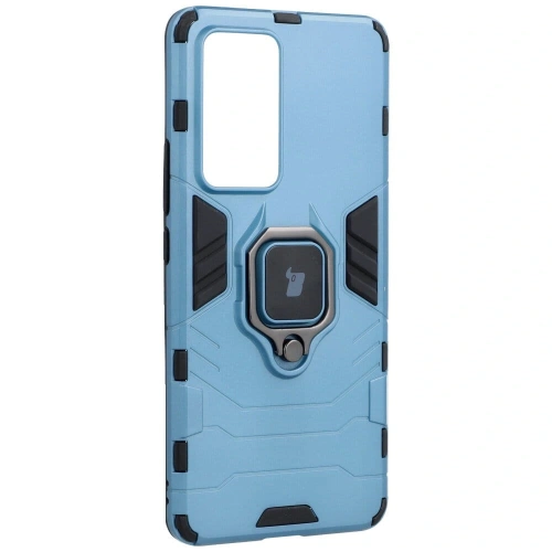 Etui Bizon Case Armor Ring do Xiaomi 12 Pro niebieskie