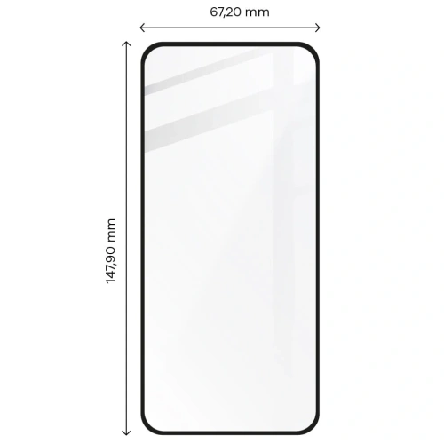 Szkło hartowane Bizon Glass Edge 3D do Xiaomi 12/ 12X