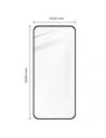 Hurtownia GSM - Bizon Edge de sticlă 3D din sticlă temperată - [2 PACHET] + protecție pentru lentile Xiaomi 12 / 12X negru - BIZ1926 - {ean13} - Hurt