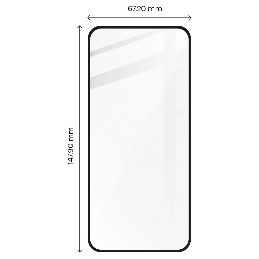 Hurtownia GSM - Bizon Edge de sticlă 3D din sticlă temperată - [2 PACHET] + protecție pentru lentile Xiaomi 12 / 12X negru - BIZ1926 - {ean13} - Hurt